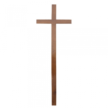 Крест на могилу дуб &quot;Католич&quot;, 230 см, КДД-06