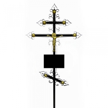 Крест металлический Км5 &quot;Купола&quot;