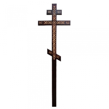 Крест на могилу сосна &quot;Коса&quot; КДС-33