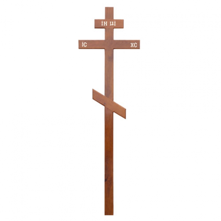 Крест на могилу дуб, 210 см, КДД-03